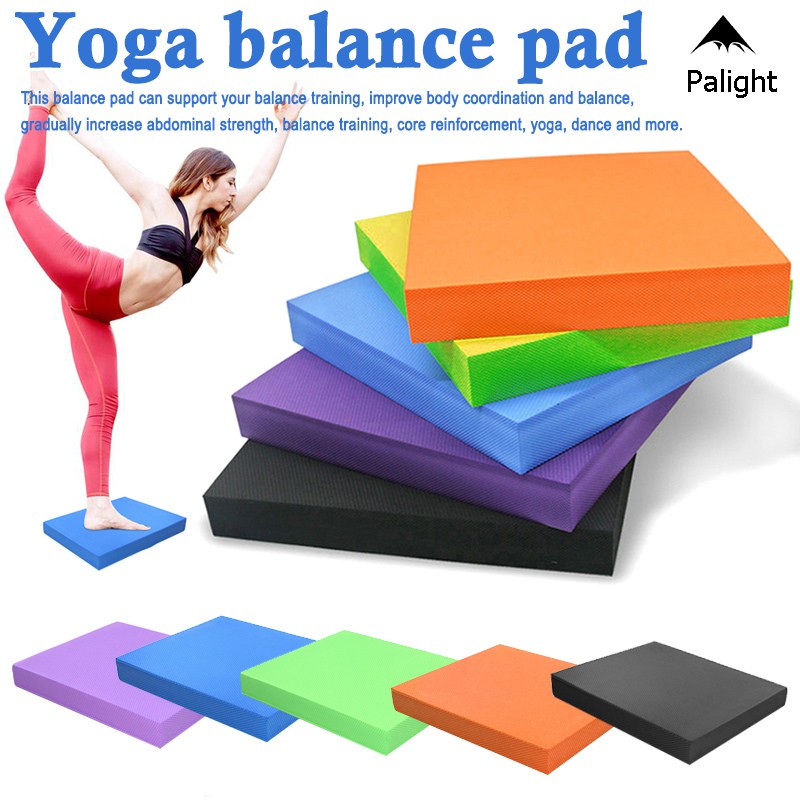 PA Balance Foam Pad Yoga Mat Exercise Nonslip Waterproof Soft for
