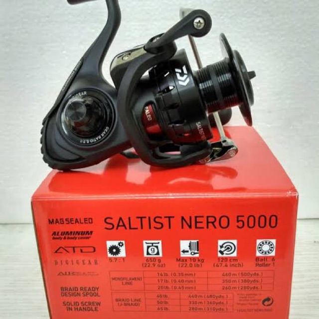 daiwa saltist nero 6500