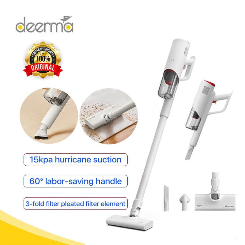 Original Deerma DX300 15KPA Handheld Portable Vacuum Cleaner Powerful