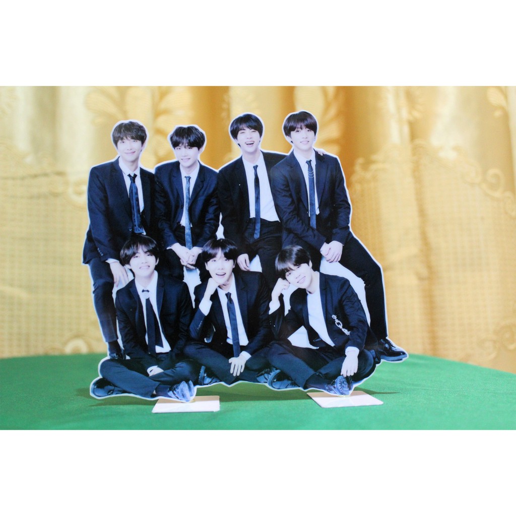 Kpop 5 Inches 𝔹𝕋𝕊 Standees Group Picture Festa 18 Shopee Philippines