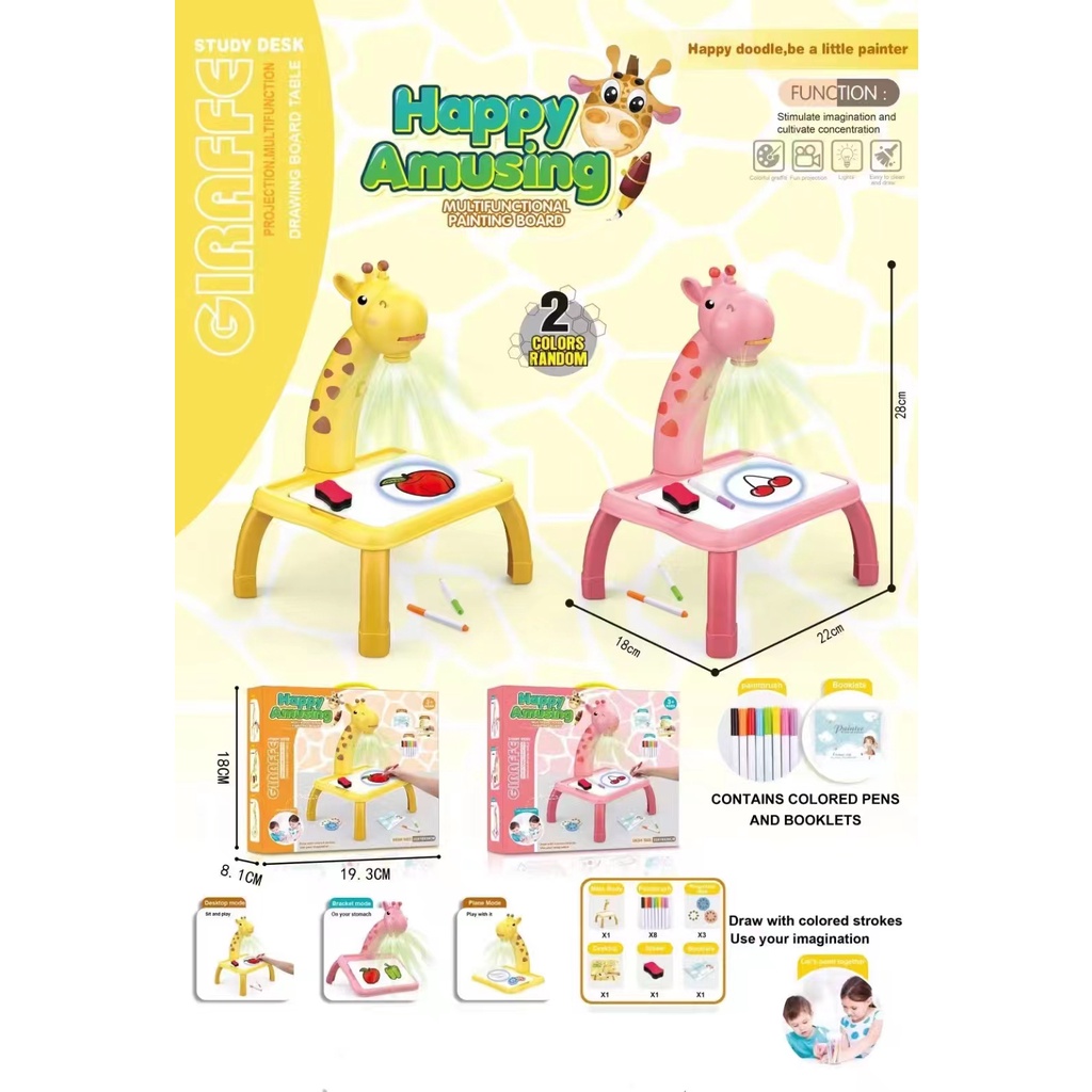 KID'S GRAFFITI PROJECTION DRAWING BOARD High Quality Projection