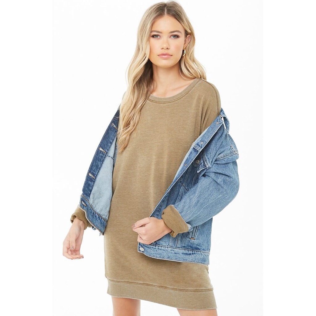 forever 21 hoodie dress