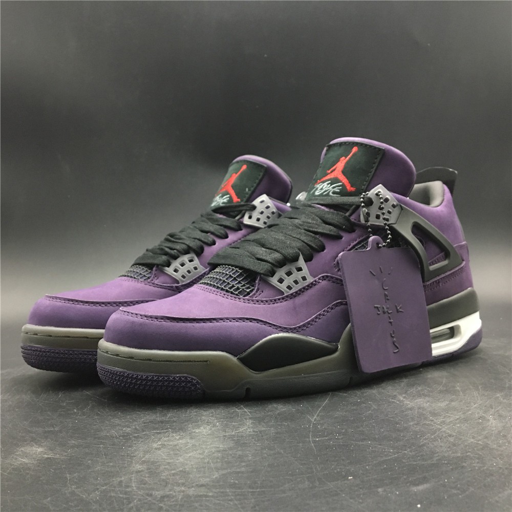 jordan 4 purple travis scott