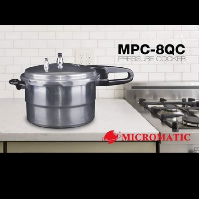 Micromatic Pressure Cooker 8 Quarts / MPC8QC Shopee Philippines