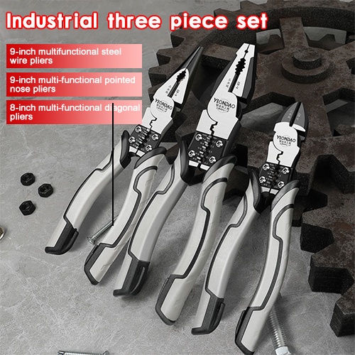 Multi Tool Pliers Wire Crimping Pliers Cutter Stripper Multi Functional