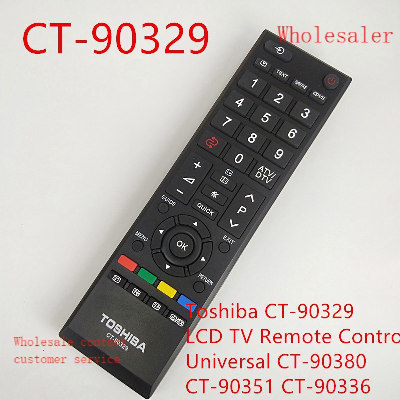 Toshiba CT-90329 LCD TV remote control CT-90329 Universal CT-90380 CT ...