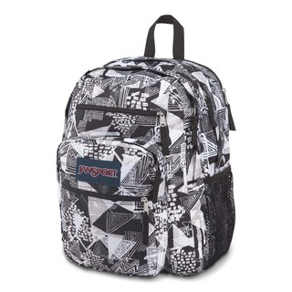 JanSport Big Student Black Street Lines Backpack #3