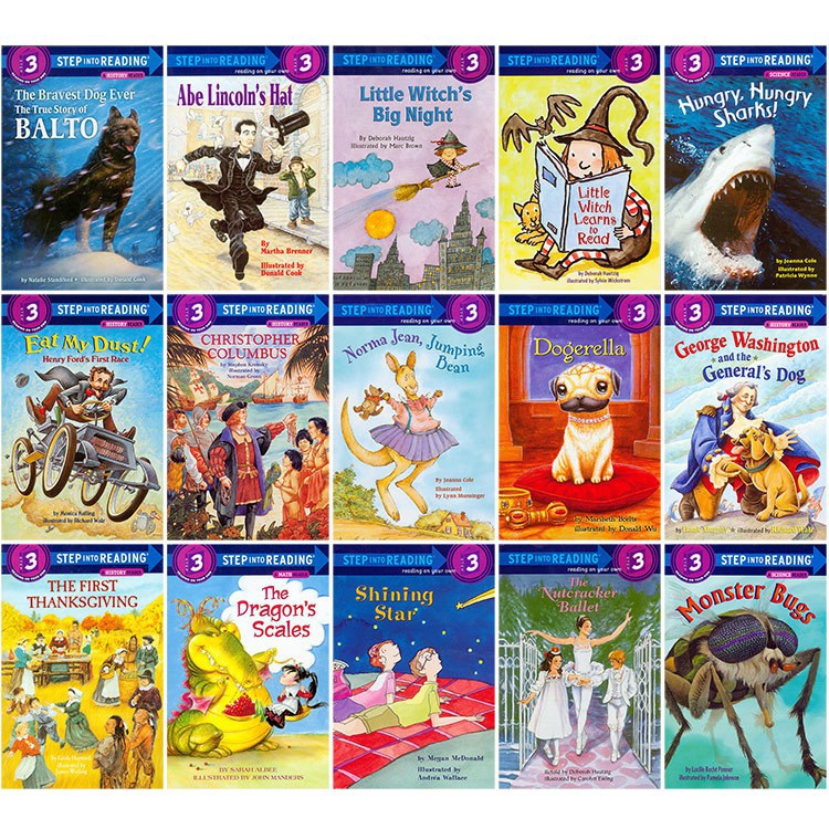 Step Into Reading Level 3 Educational Fairy Tale Story Books Shopee Philippines