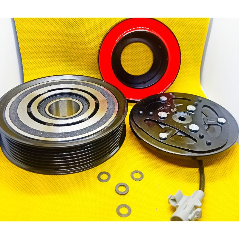 AC Compressor Pulley Assembly Toyota Innova / Fortuner [DENSO] Shopee