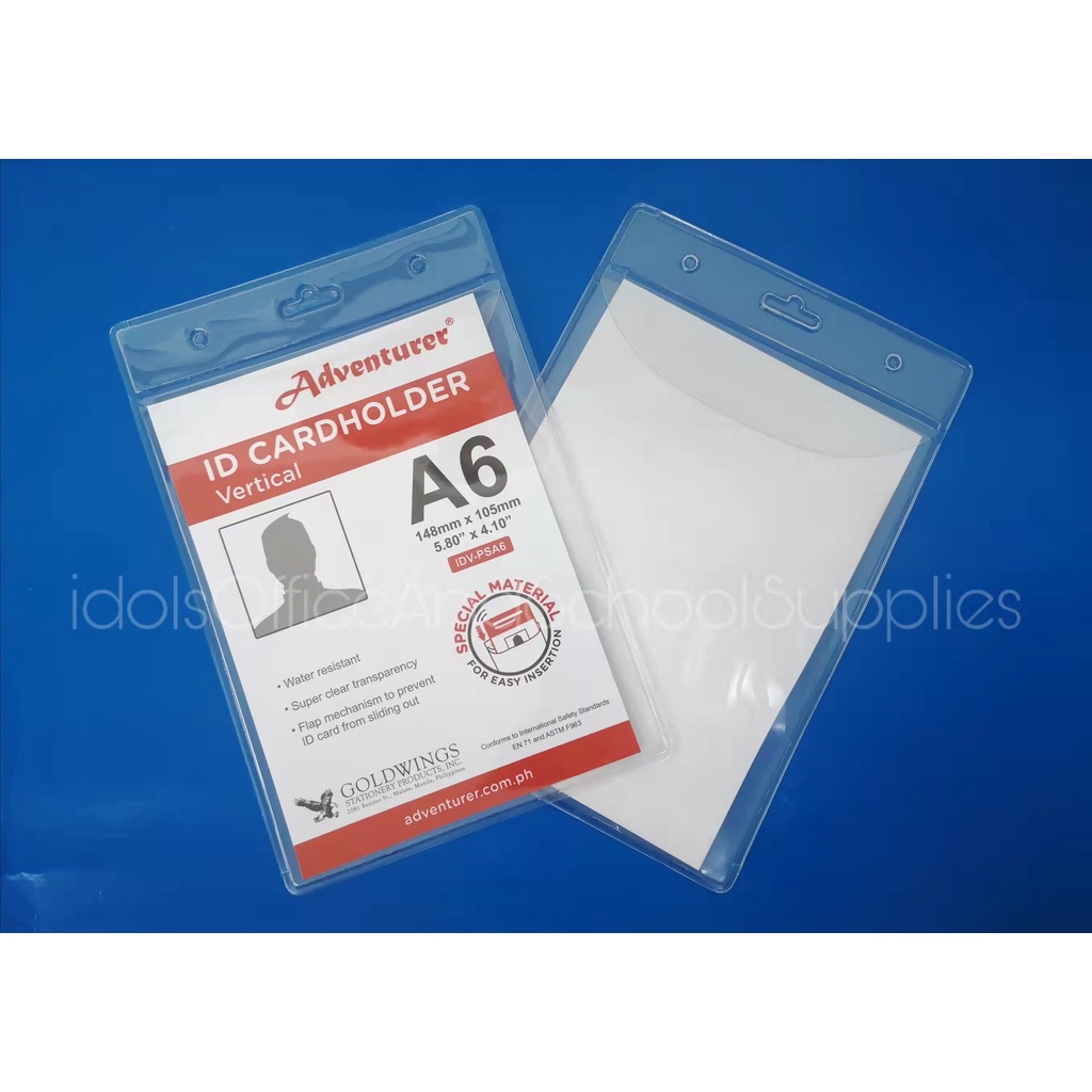 Adventurer MultiPurpose ID Card Holder A6 Shopee Philippines
