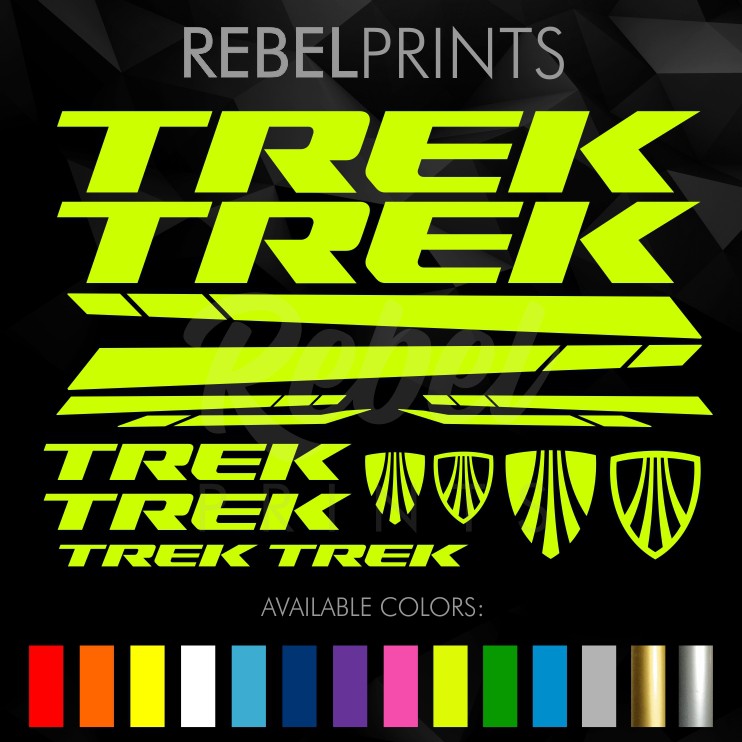 trek mtb decals