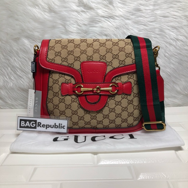 gucci red sling bag