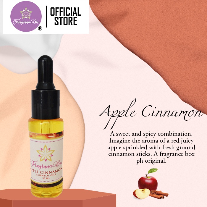 Fragrancebox Apple Cinnamon Essential Oil (30ml) Shopee Philippines