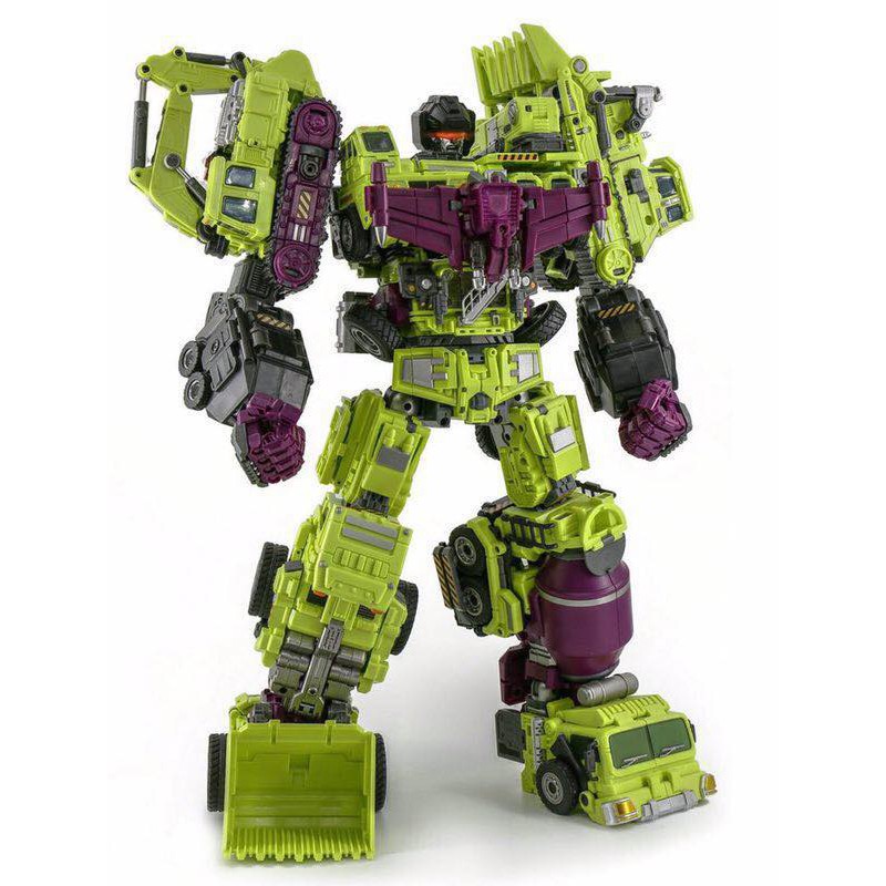 transformers green robot