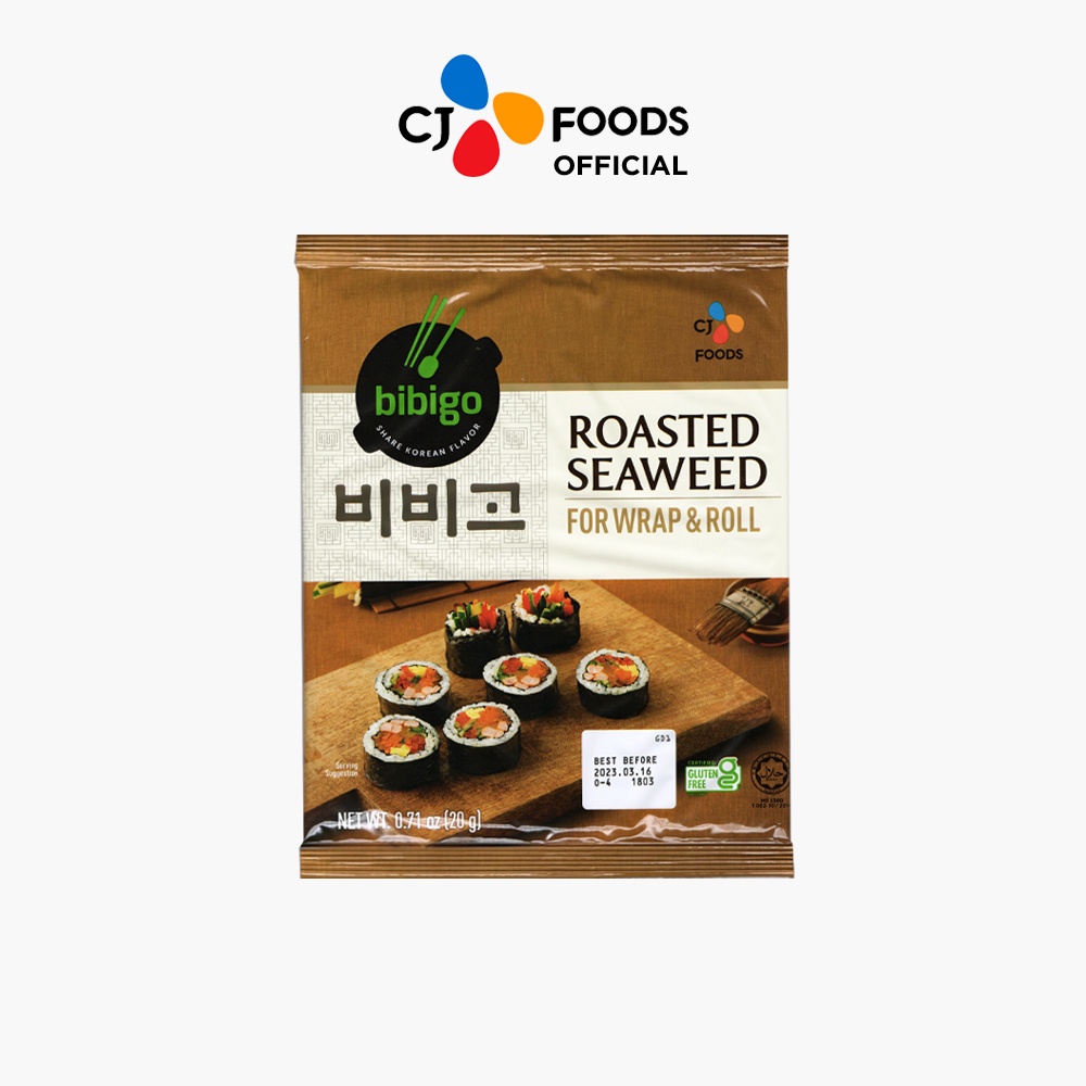 Cj Bibigo Kimbab Kim Roasted Seaweed G Shopee Philippines