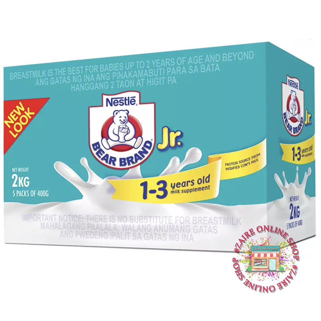 BEAR BRAND, Powdered Milk Drink For Ages 1-3 Years Old 420 G Box ...