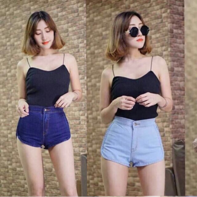 womens high waisted denim shorts