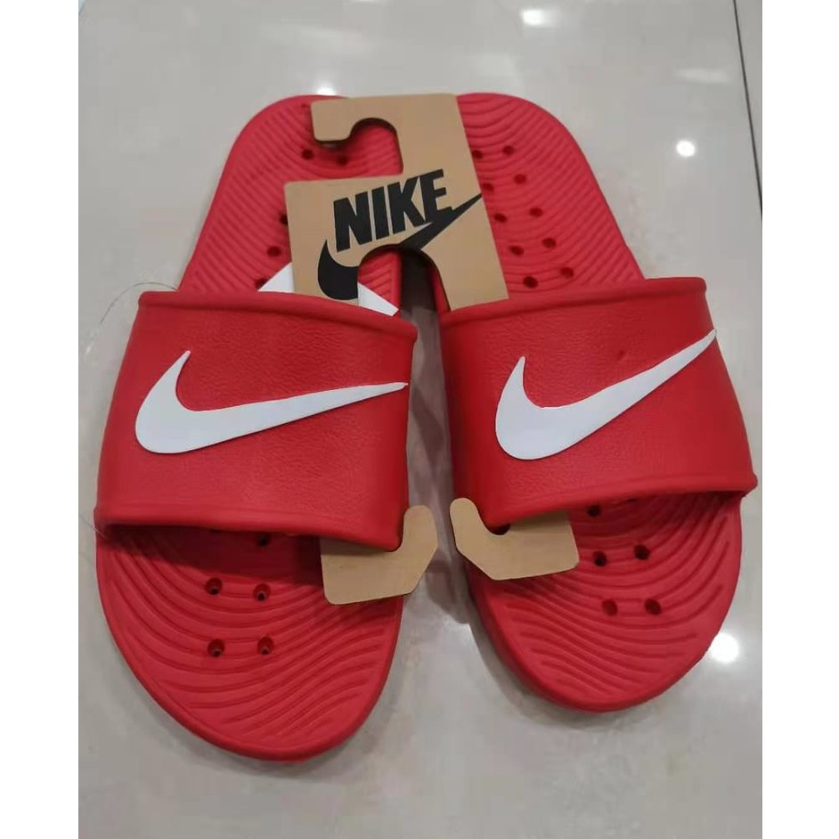 nike slipper red