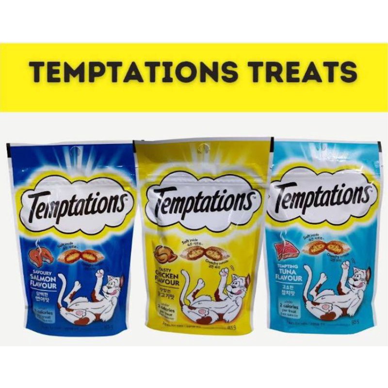 Temptations tempting tuna flavours cats treats foods #6