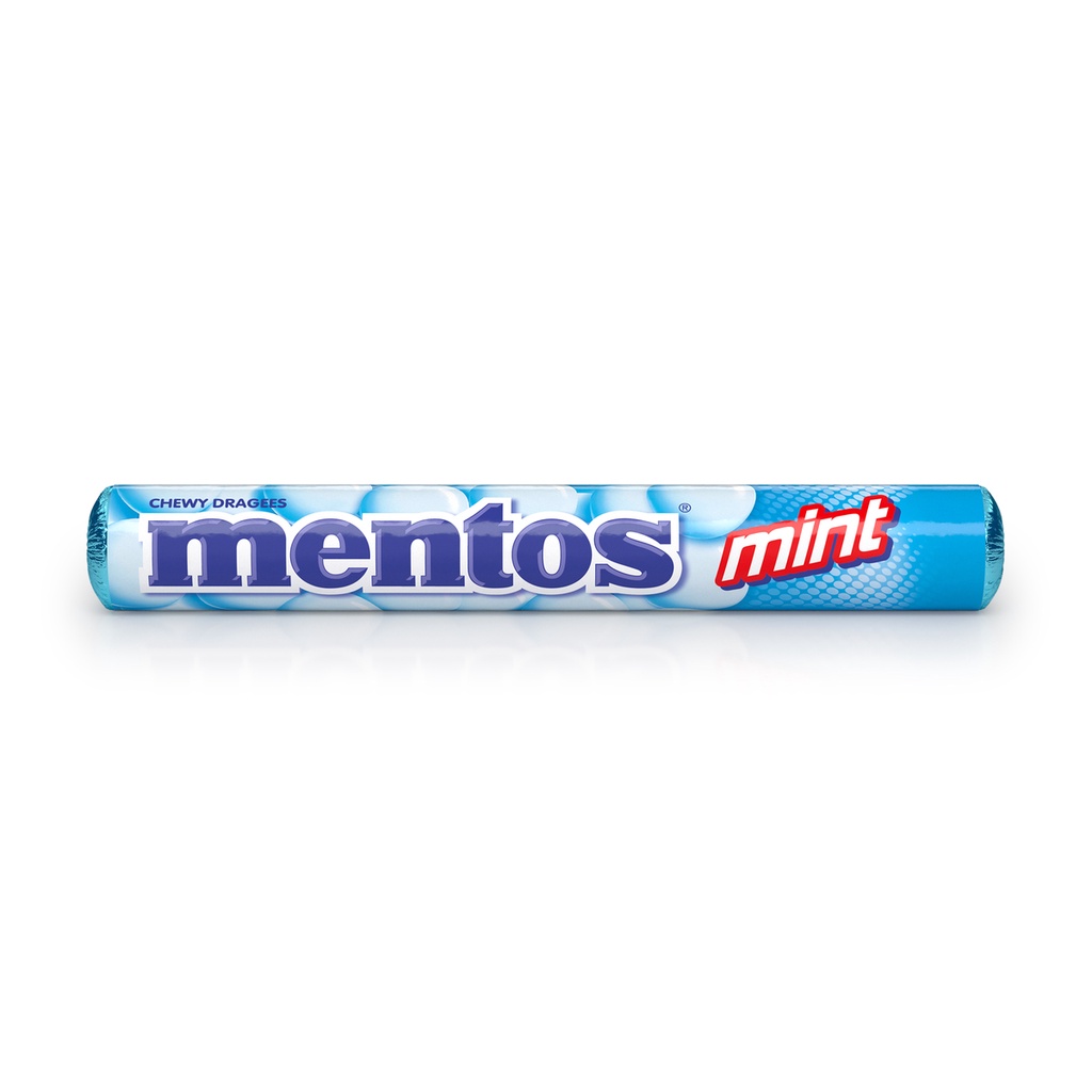 MENTOS Chewy Candy Mint Blue (37g) | Shopee Philippines