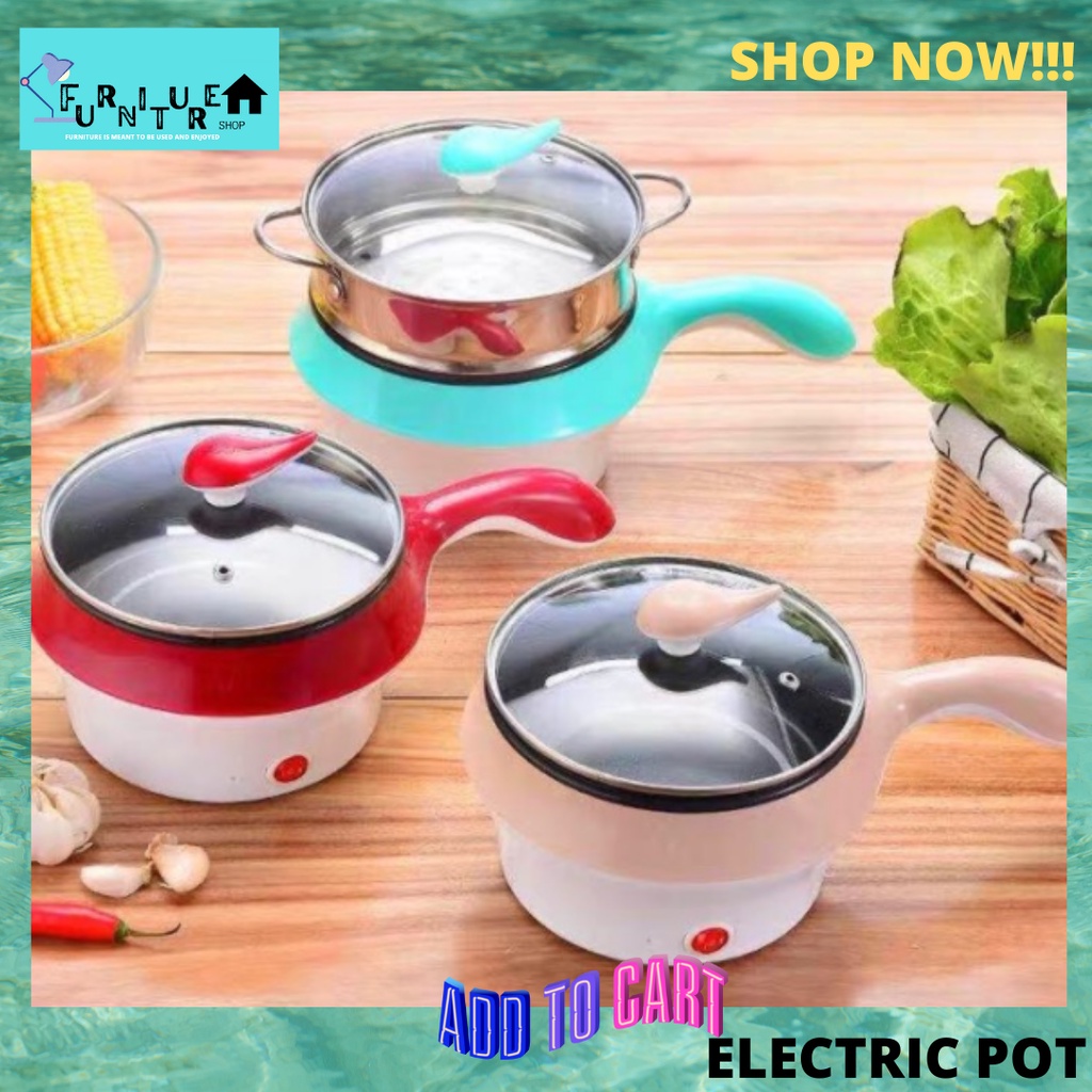 1.8L Multifunction Electric frying cooking pan, Electric Steamer Rice