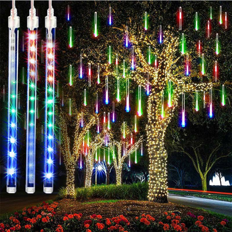 retning undergrundsbane Stuepige 50cm Falling Star Or Drop Lights LED Meteor Shower Rain Christmas Lights |  Shopee Philippines