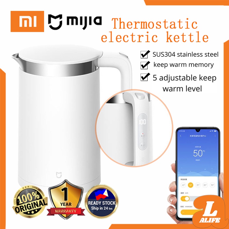 XIAOMI Mi Smart Electric Kettle Pro 1800W Fast Boiling 1.5L Stainless