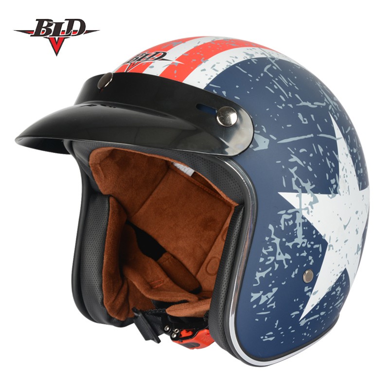 harley open face helmet