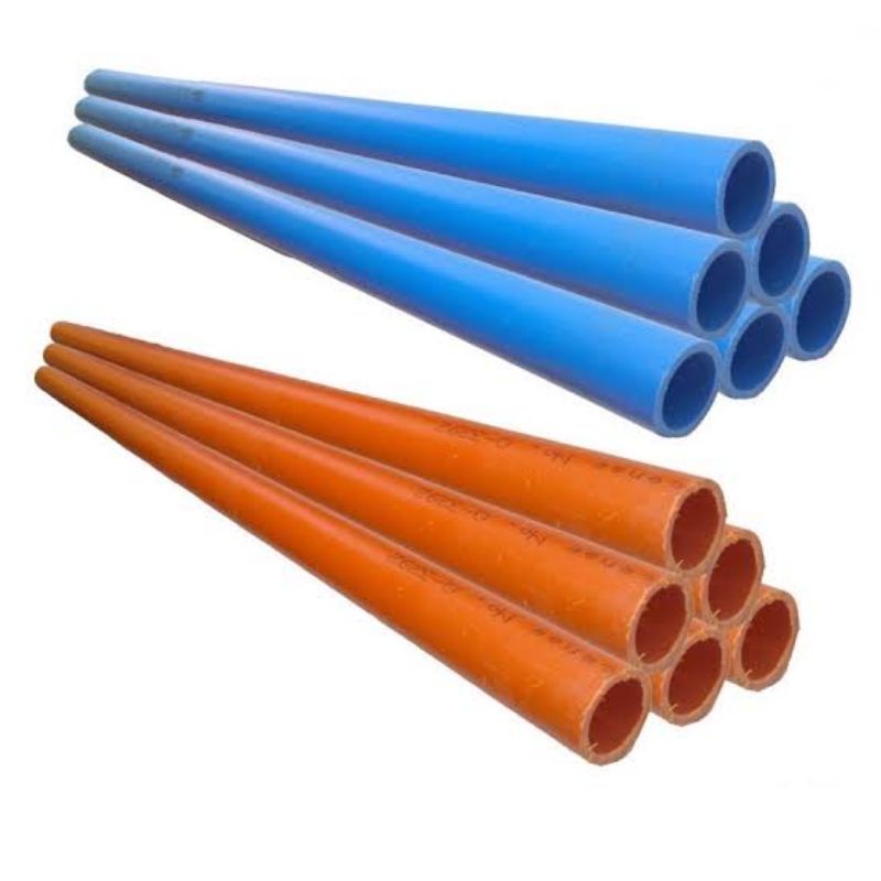 PVC PIPES ORANGE / BLUE 1/2, 3/4, 1 (PER METER ONLY) Shopee Philippines