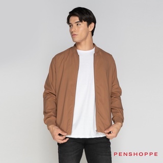 penshoppe bomber jacket green