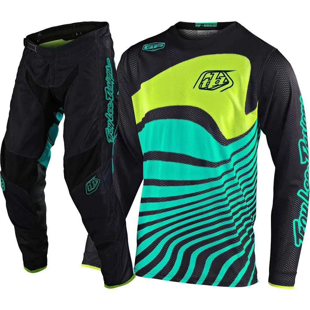 Download GP AIR TLD Motocross Jersey and Pants gear set Combo mx motorbike clothing mtb auto racing suit ...
