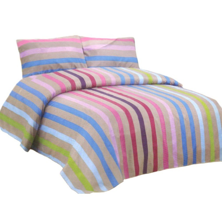 Living w/ Linen Design A Comforter 4 piece Set Bedsheet Comforter