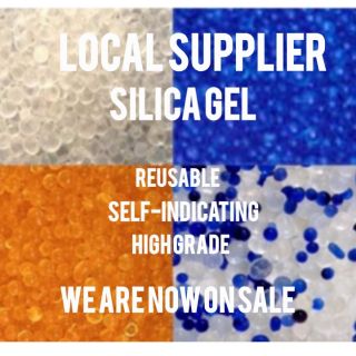 Reusable and Self-Indicating Pure Silica Gel (500g and 1kg pack)