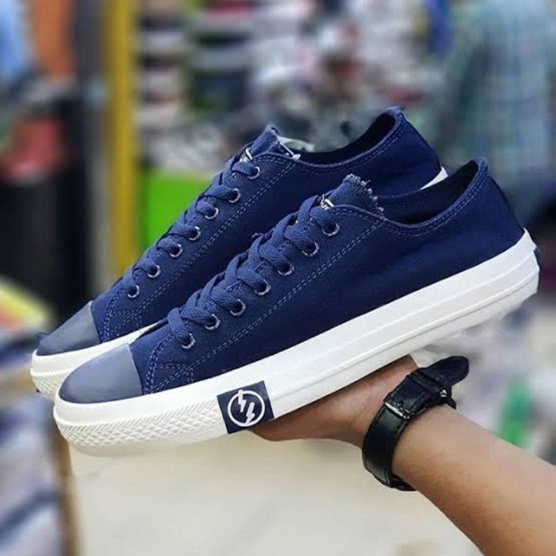 navy converse shoes