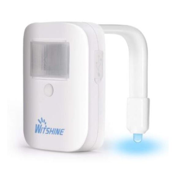 Witshine USB Rechargeable Water Closet Toilet Bowl Night Light Shopee Philippines