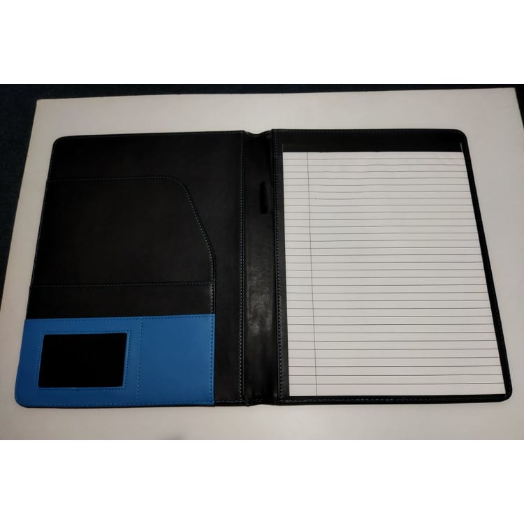 Clipboard Leather Portfolio with A4 size paper inside pocket Conference ...