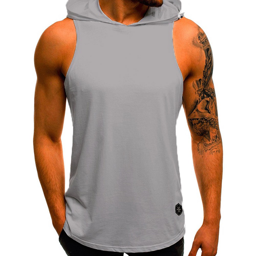 muscle fit gym hoodies