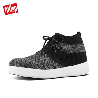 black slip on high top sneakers