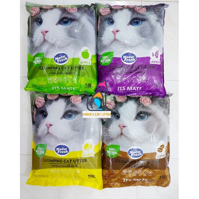 Scented Clumping Cat Litter Bentonite Shopee Philippines