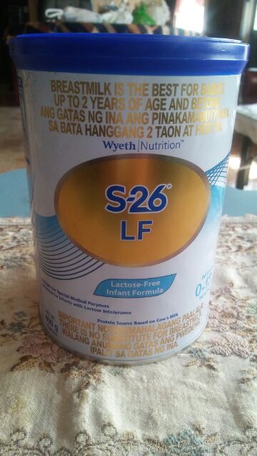 s26 lactose free formula