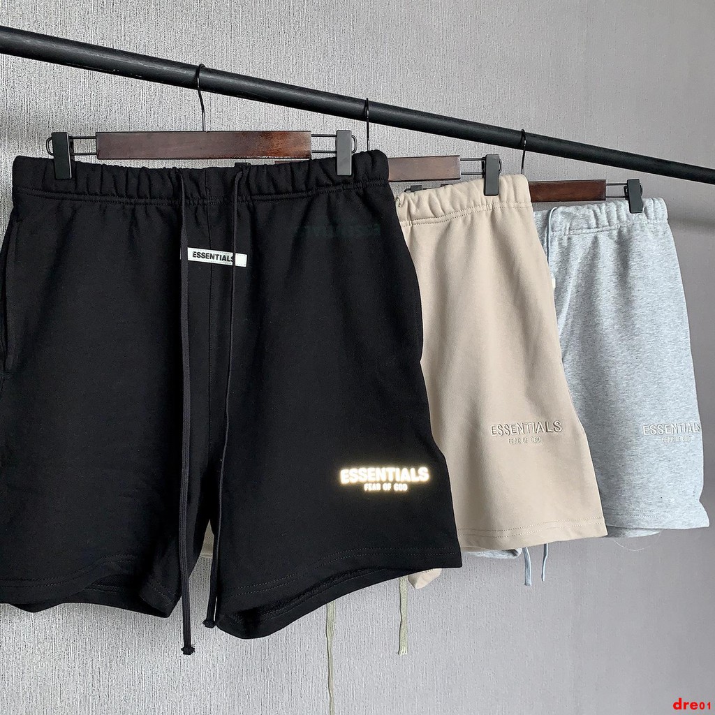 fog drawstring shorts