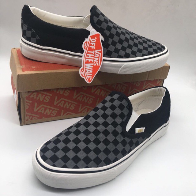 mens checkered vans shoes