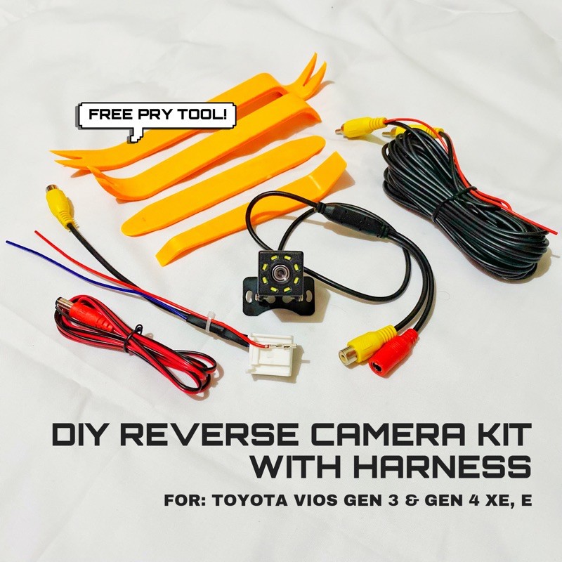 Toyota Vios XE, E Gen 3, Gen 4/4.5 Reverse Camera Set | Shopee Philippines