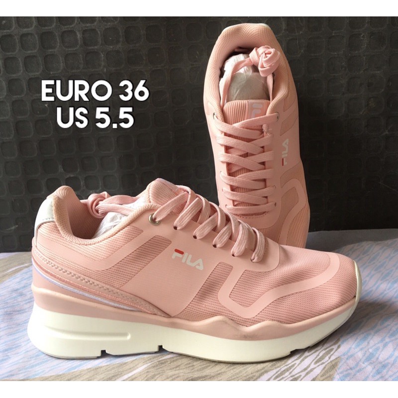 fila shoes peach color