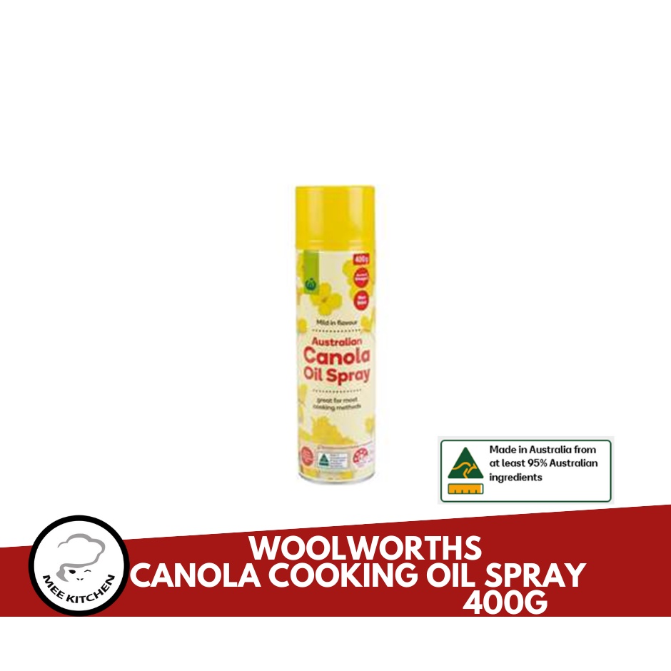 Woolworths Canola Cooking Spray 400g (Imported from Australia) Shopee