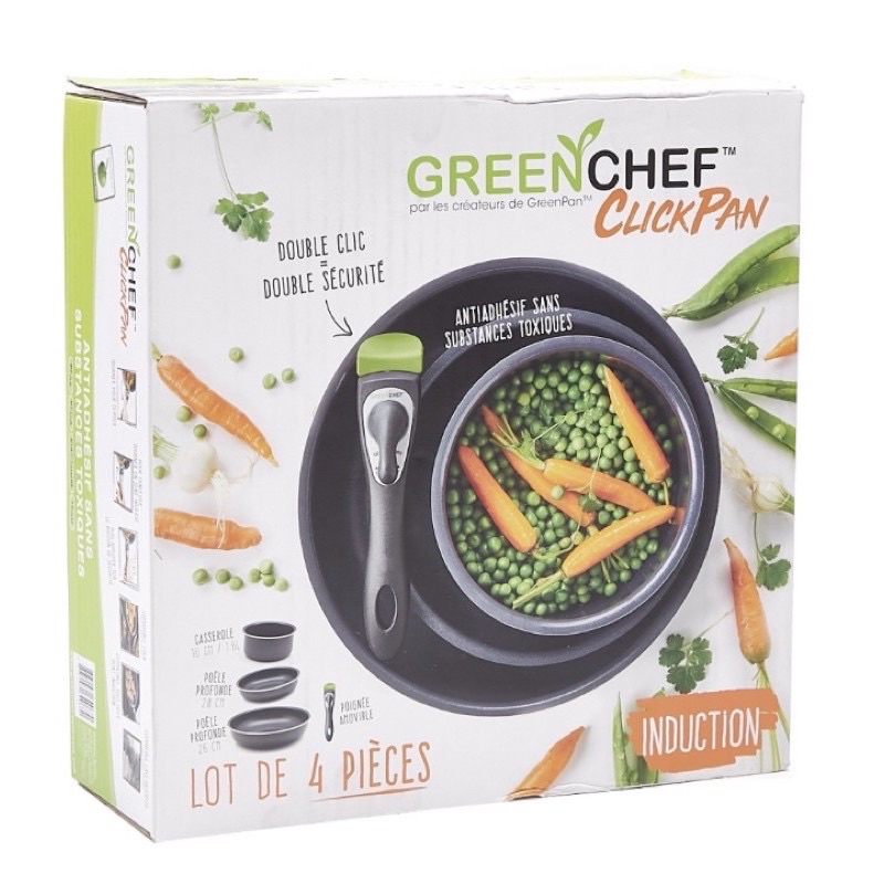 GREEN CHEF 4pc CLICK PAN Shopee Philippines