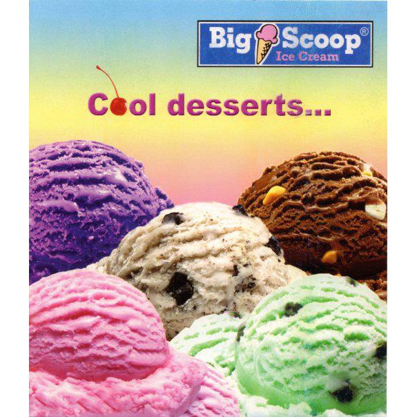 big ice cream scoop