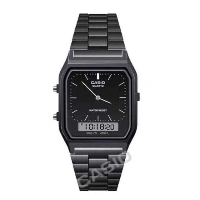 casio black watch womens