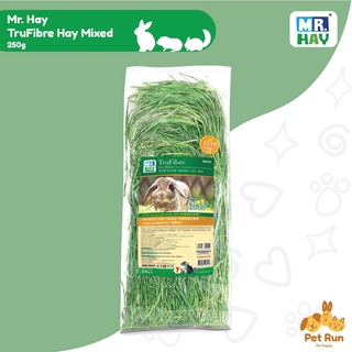 ¤﹊Mr. Hay TruFibre Hay Mixed Timothy Hay Oat Hay, Orchard Grass 250g for Rabbit, Guinea Pig, Small P