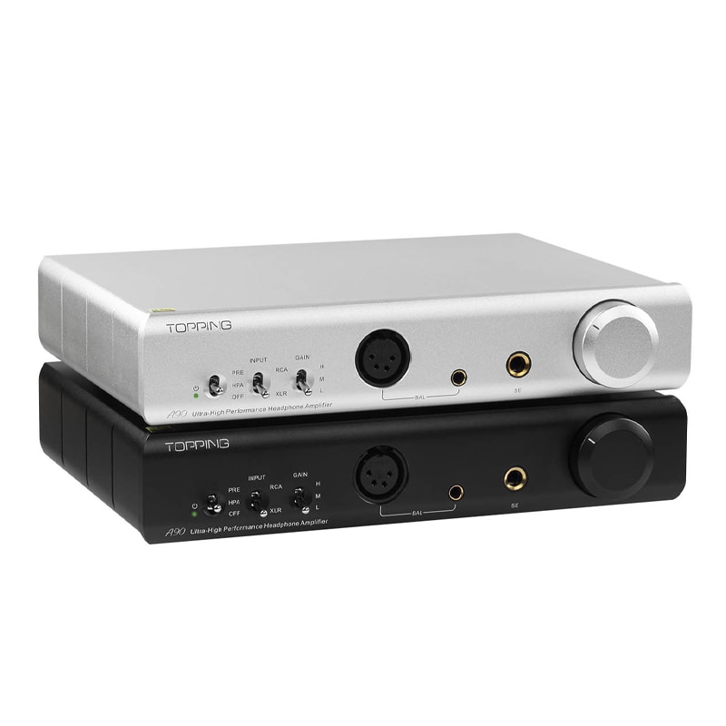 TOPPING A90 Full Balanced Headphone Amplifier XLR PreAmplifier